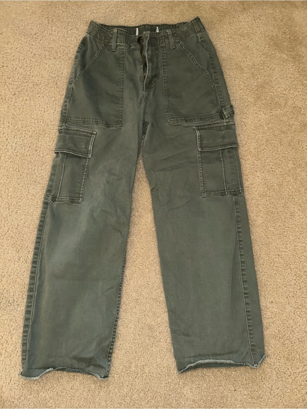 Hollister Olive Green Cargo Pants